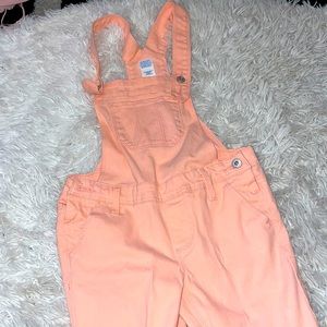 Fall Overall Pants/ Coral